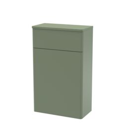Balterley Bathroom Floor Concealed Cistern WC Toilet Unit, Satin Green, 500mm in Green - thumbnail 1