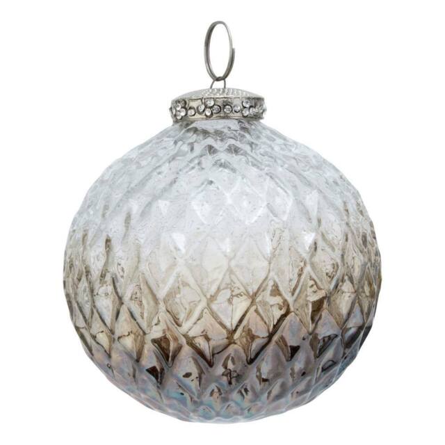 Sostter Ombre Coffee Glass Ornament Hand Blown in Brown - image 1