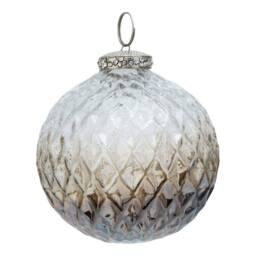 Sostter Ombre Coffee Glass Ornament Hand Blown in Brown - thumbnail 1