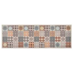 Berkfield Home Kitchen Carpet Washable Mosaic Colour 45x150 cm - thumbnail 2