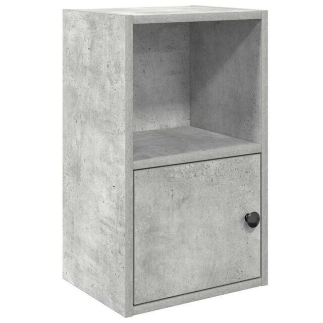Berkfield Home Bookcase Concrete Grey 31x24x52 cm Engineered Wood - Size: 31 x 24 x 52 cm - image 1