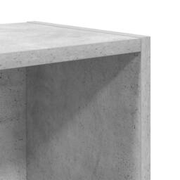 Berkfield Home Bookcase Concrete Grey 31x24x52 cm Engineered Wood - Size: 31 x 24 x 52 cm - thumbnail 9