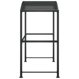 Berkfield Home BBQ Gazebo with Side Shelves Anthracite 210x114x230 cm Steel in Black - Size: 210 x 114 x 230 cm - thumbnail 4