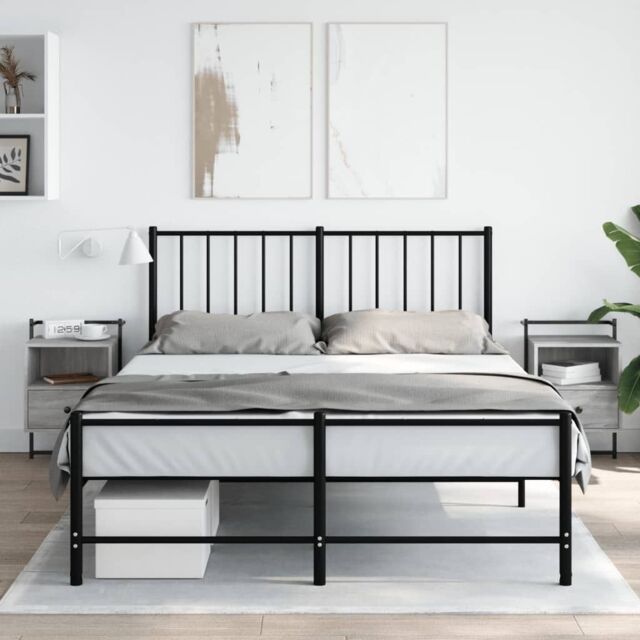 Berkfield Home Bedside Cabinets Wall-mounted 2 pcs Grey Sonoma 40x30x61 cm Engineered Wood - Size: 40 x 30 x 61 cm - image 1
