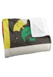 Warner Brothers Looney Tunes 152x127cm Icons Silky Touch Super Soft Throw Blanket in White - Size: 152x127 cm - thumbnail 3