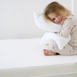 The Tiny Bed Company Premium Foam Mattress for Junior Single Bed - 190 x 90cm in White - thumbnail 6