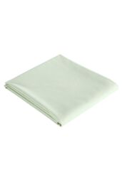 CHRISTY Pure Cotton Percale Flat Sheets in Green - Size: Super King Flat - thumbnail 1