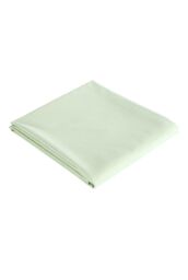 CHRISTY Pure Cotton Percale Flat Sheets in Green - Size: Super King Flat - thumbnail 3
