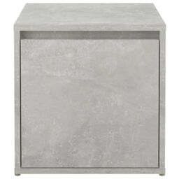 Berkfield Home Box Drawer Concrete Grey 40.5x40x40 cm Engineered Wood - thumbnail 7