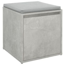 Berkfield Home Box Drawer Concrete Grey 40.5x40x40 cm Engineered Wood - thumbnail 4