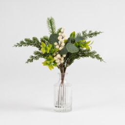 Scottish Everlastings Ltd Set of 2 Christmas Arrangements White - thumbnail 2