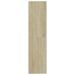 Berkfield Home Wardrobe Sonoma Oak 100x50x200 cm Engineered Wood in Brown - Size: 100 x 50 x 200 cm - thumbnail 5