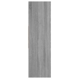 Berkfield Home Book Cabinet Grey Sonoma 97.5x29.5x100 cm Engineered Wood - thumbnail 5