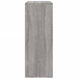 Berkfield Home Sideboards 2 pcs Grey Sonoma 60x31x84 cm Engineered Wood - Size: 60 x 31 x 84 cm - thumbnail 6