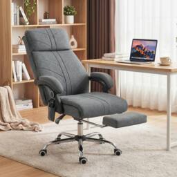 vibrator for underwear Desk Chair Executive Massage Chair Vinsetto Massage Office Chair With Foot  Rest, Executive Office Chair With