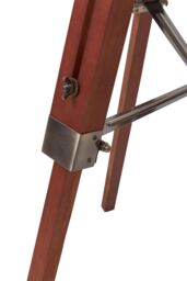 Orsina Tripod Floor Lamp With Brown Base, Adjustable Tall Standing Lamp, Modern Floor Lamp With Metal Struts - thumbnail 5