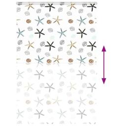 Berkfield Home Shower Roller Blind with Cassette 160x240 cm Fabric Width 156 cm in White - thumbnail 5