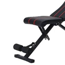 EONLION Adjustable Sit Up Weight Bench Foldable in Black - Size: 0-12 m - thumbnail 6