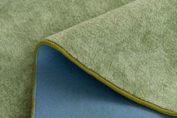 RugsX Round Serenade Rug in Green - Size: 100 cm diameter - thumbnail 5