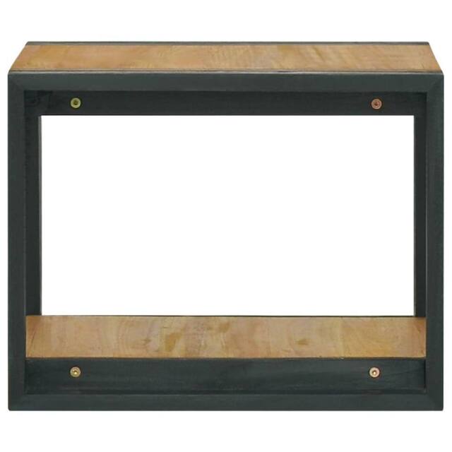 Berkfield Home Beautiful Bathroom Cabinet 45x45x35 cm Solid Wood Teak in Brown - Size: 45 x 45 x 35 cm - image 1