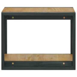 Berkfield Home Beautiful Bathroom Cabinet 45x45x35 cm Solid Wood Teak in Brown - Size: 45 x 45 x 35 cm - thumbnail 1