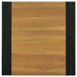 Berkfield Home Beautiful Bathroom Cabinet 45x45x35 cm Solid Wood Teak in Brown - Size: 45 x 45 x 35 cm - thumbnail 4