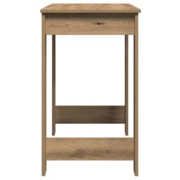 Berkfield Home Decorative Desk Artisan Oak 100x45x75 cm Engineered Wood in Brown - Size: 100 x 45 x 75 cm - thumbnail 6