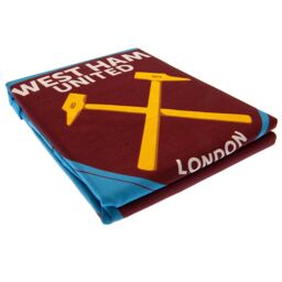 West Ham United FC Reversible Duvet Set in Maroon - Size: Single - thumbnail 2
