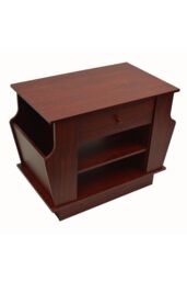 'Companion' - Storage Side  End Table With Magazine Rack - Large - Mahogany - thumbnail 3