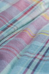 Appletree 'Applecross Check' 100% Brushed Heavyweight Cotton Duvet Cover Set - Size: King - thumbnail 2