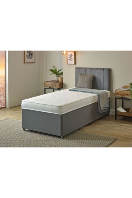 eXtreme Comfort Ltd Orthopaedic Reflex Foam Mattress 4 Inch Deep Medium Firm Support in White - Size: EU Single - image 1