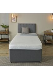 eXtreme Comfort Ltd Orthopaedic Reflex Foam Mattress 4 Inch Deep Medium Firm Support in White - Size: EU Single - thumbnail 2