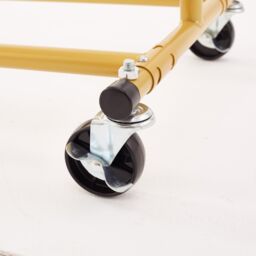House of Home Heavy Duty Gold Clothes Rail Adjustable Width & Height - thumbnail 8