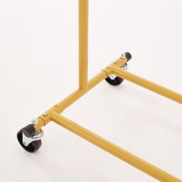 House of Home Heavy Duty Gold Clothes Rail Adjustable Width & Height - thumbnail 4