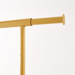 House of Home Heavy Duty Gold Clothes Rail Adjustable Width & Height - thumbnail 6