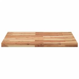 Berkfield Home Table Top Square 80x80x4 cm Solid Wood Acacia in Brown - Size: 80 x 80 x 4 cm - thumbnail 4