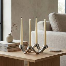 Garden Greatness Louise Floating Style Taper Candle Holder - Size: 1 Pack - thumbnail 2
