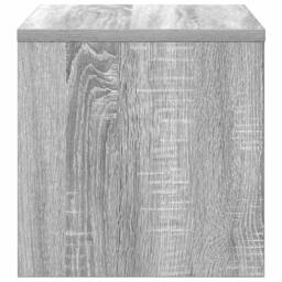 Berkfield Home Classic Bedside Cabinet Grey Sonoma 40x30x30 cm Engineered Wood - Size: 40 x 30 x 30 cm - thumbnail 6