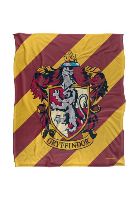 Warner Brothers Harry Potter Gryffindor Crest 4 Blanket 152 x 127 cm in White - image 1