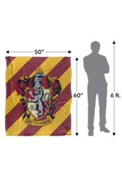 Warner Brothers Harry Potter Gryffindor Crest 4 Blanket 152 x 127 cm in White - thumbnail 5