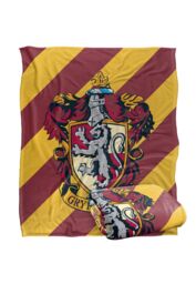 Warner Brothers Harry Potter Gryffindor Crest 4 Blanket 152 x 127 cm in White - thumbnail 2