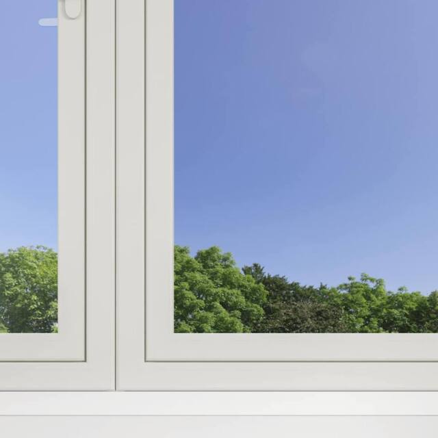 Berkfield Home Solar Films 5 pcs Static Reflective Effect Silver PVC - image 1