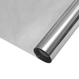 Berkfield Home Solar Films 5 pcs Static Reflective Effect Silver PVC - thumbnail 3