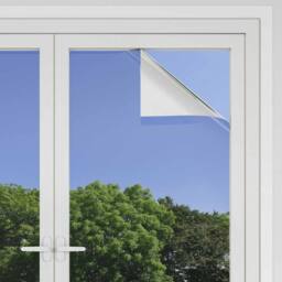 Berkfield Home Solar Films 5 pcs Static Reflective Effect Silver PVC - thumbnail 4