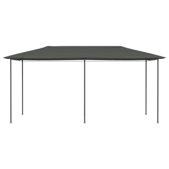 Berkfield Home Gazebo 3x6x2.6 m Anthracite 160 g/m ² in Charcoal - image 1