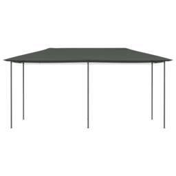 Berkfield Home Gazebo 3x6x2.6 m Anthracite 160 g/m ² in Charcoal - thumbnail 1