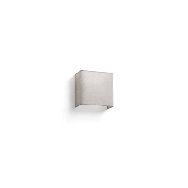 Netlighting Otton Square Linen Wall Lamp in Off-White - image 1