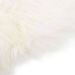 Berkfield Home Icelandic Sheepskin Chair Cover Cream 70x110 cm - thumbnail 3