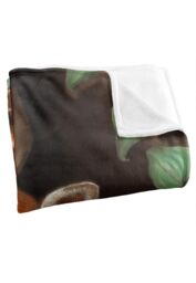 JQ Licensing Karen Latham Fawn Baby Deer Silky Touch Super Soft Throw Blanket 152 X 127 cm in White - thumbnail 3