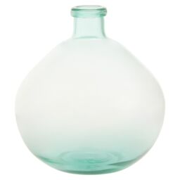 Orsina Blue Glass Vase, Minimalist Small Flower Vase, Decorative Glass Vase, Flower Vase for Home - thumbnail 6